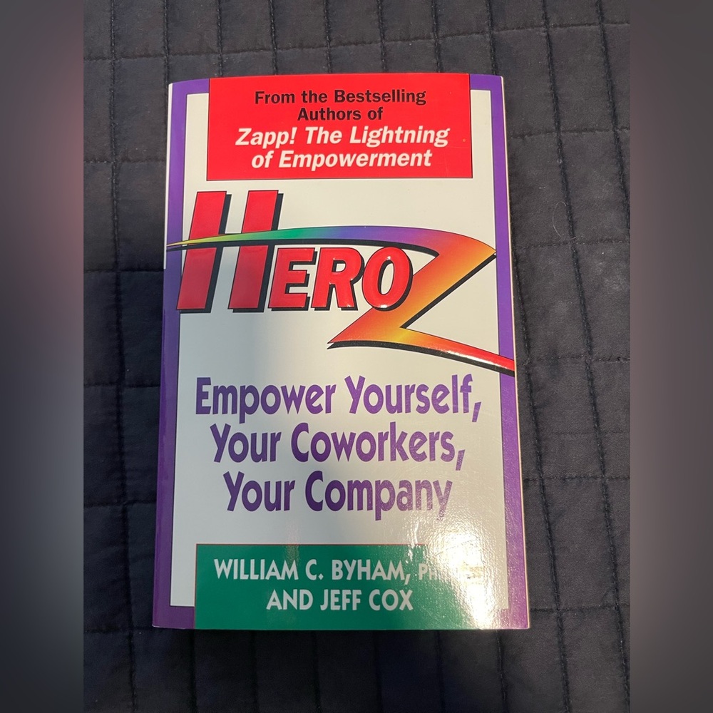 HeroZ book on empowerment by William C. Byham and Jeff Cox in VGUC